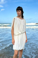 Load image into Gallery viewer, off white DRAPE dress