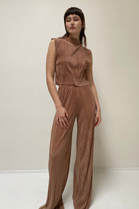 BROWNIE pleated trousers