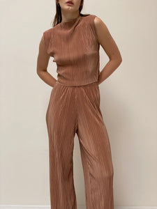 BROWNIE pleated trousers