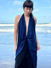 Load image into Gallery viewer, DELIVERY IN 2 WEEKS - BLUE top &#39;n&#39; dress SCARF