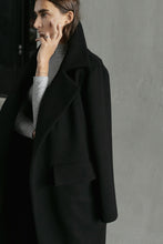 Load image into Gallery viewer, Coat BLACK - PRE ORDER - delivery 3 weeks