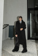 Load image into Gallery viewer, Coat BLACK - PRE ORDER - delivery 3 weeks