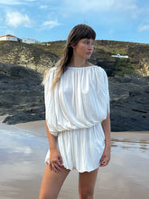 Load image into Gallery viewer, off white DRAPE dress