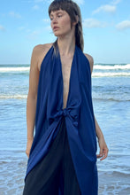 Load image into Gallery viewer, DELIVERY IN 2 WEEKS - BLUE top &#39;n&#39; dress SCARF