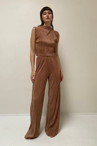 BROWNIE pleated trousers