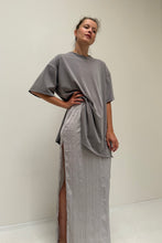 Load image into Gallery viewer, Recycled CREASE-Effect Skirt LIMITED