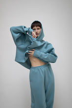 Load image into Gallery viewer, Explorer hoodie DUSTY TEAL - limited edition