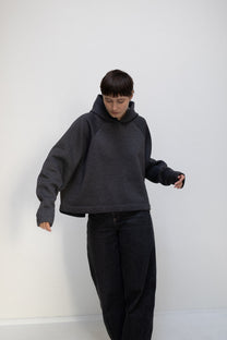 Explorer hoodie DARK MELANGE