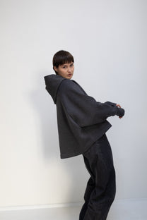 Explorer pants DARK MELANGE - wide