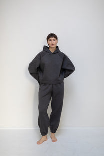 Explorer hoodie DARK MELANGE