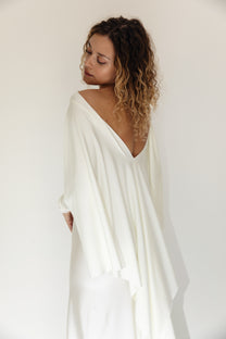 FOAM dress off white