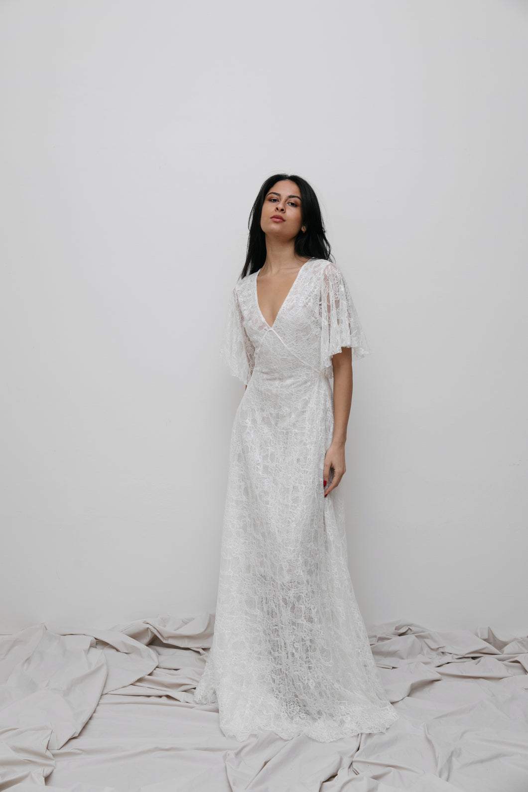 SOBJE local lace dress