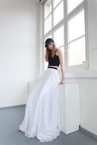 SOBJE Satin skirt