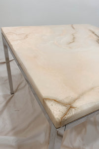 Heavy marble coffee table